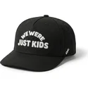 czapka-z-daszkiem-czarna-snapback-just-kids-outline-the-retro-od-homenage