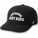 kepure-islenkta-juoda-snapback-just-kids-outline-the-retro-homenage