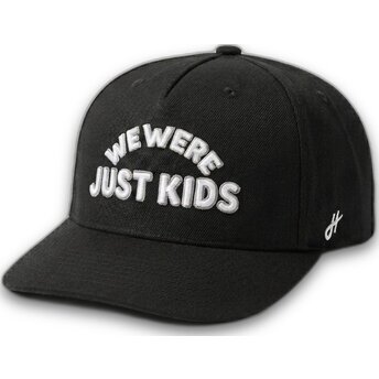 Kepurė išlenkta juoda snapback Just Kids Outline The Retro Homenage