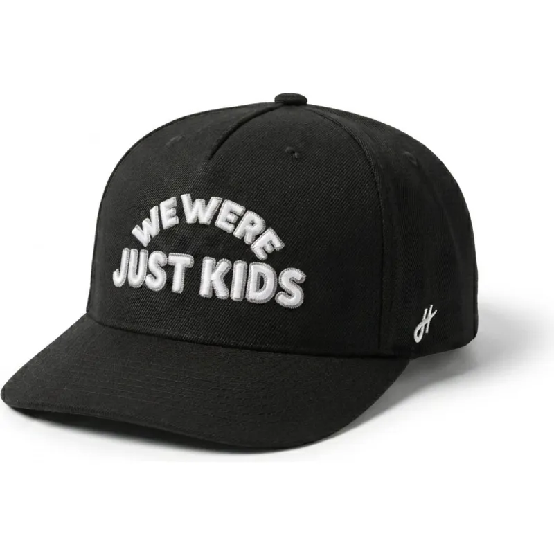 czapka-z-daszkiem-czarna-snapback-just-kids-outline-the-retro-od-homenage