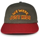 szara-i-czerwona-czapka-z-daszkiem-snapback-just-kids-the-retro-od-homenage