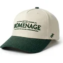 homenage-curved-brim-liberty-sport-the-retro-beige-and-green-snapback-cap