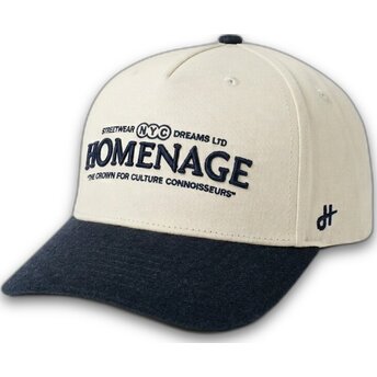 Cap išlenkta beige snapback The Retro Homenage