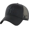 kepure-islenkta-vilkikas-juoda-snapback-new-york-yankees-mlb-47-brand