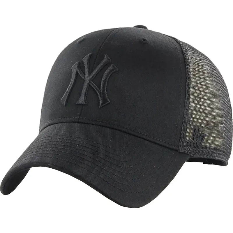 kepure-islenkta-vilkikas-juoda-snapback-new-york-yankees-mlb-47-brand