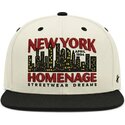 cap-plokscia-beige-snapback-the-snap-homenage