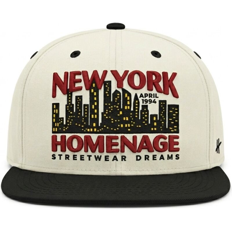 cap-plokscia-beige-snapback-the-snap-homenage