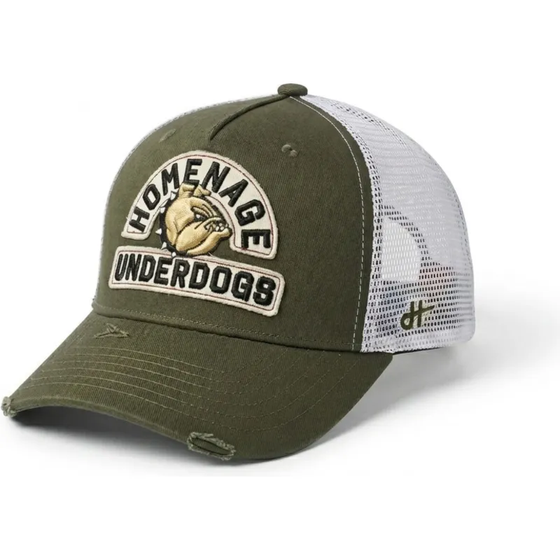 kepure-islenkta-vilkikas-zalia-snapback-the-trucker-underdogs-the-homenage
