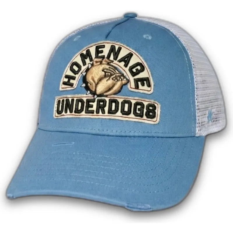 kepure-islenkta-melyna-snapback-the-trucker-underdogs-the-homenage