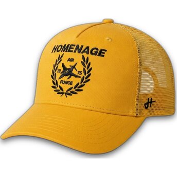 Cap išlenkta yellow snapback The Trucker Homenage