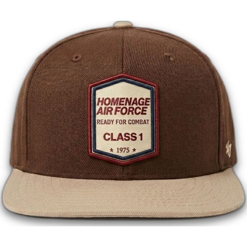 cap-plokscia-brown-snapback-the-retro-homenage cap-plokscia-brown-snapback-the-retro-homenage