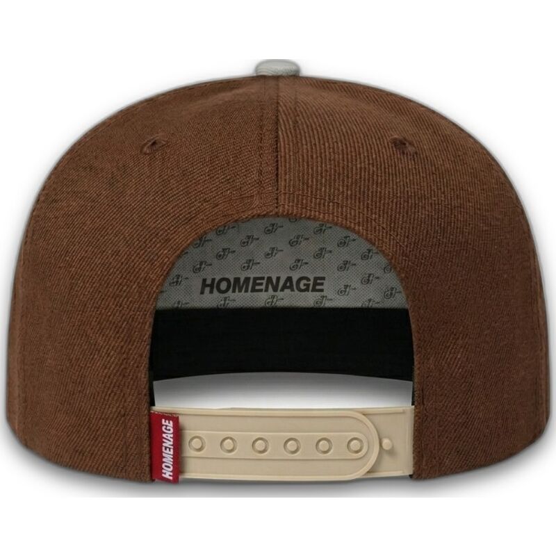 cap-plokscia-brown-snapback-the-retro-homenage cap-plokscia-brown-snapback-the-retro-homenage