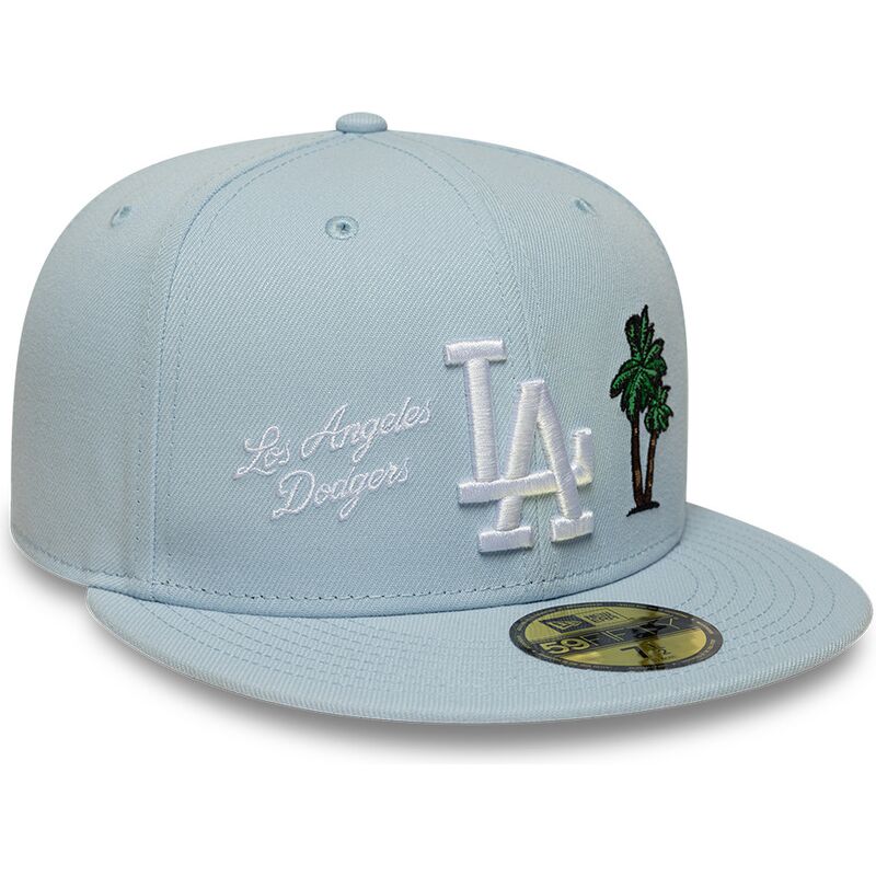 kepure-plokscia-melyna-priglundantis-claro-59fifty-city-icon-los-angeles-dodgers-mlb-new-era