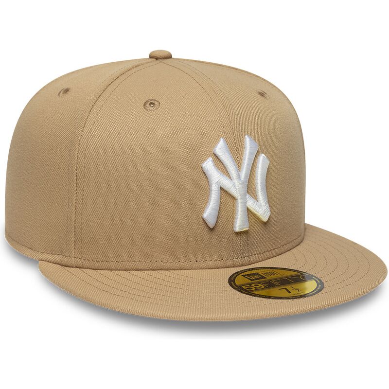 cap-plokscia-brown-ajustada-claro-59fifty-league-essential-new-york-yankees-mlb-new-era