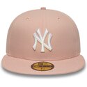 cap-plokscia-pink-ajustada-59fifty-league-essential-new-york-yankees-mlb-new-era