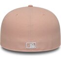 new-era-flat-brim-59fifty-league-essential-new-york-yankees-mlb-pink-fitted-cap