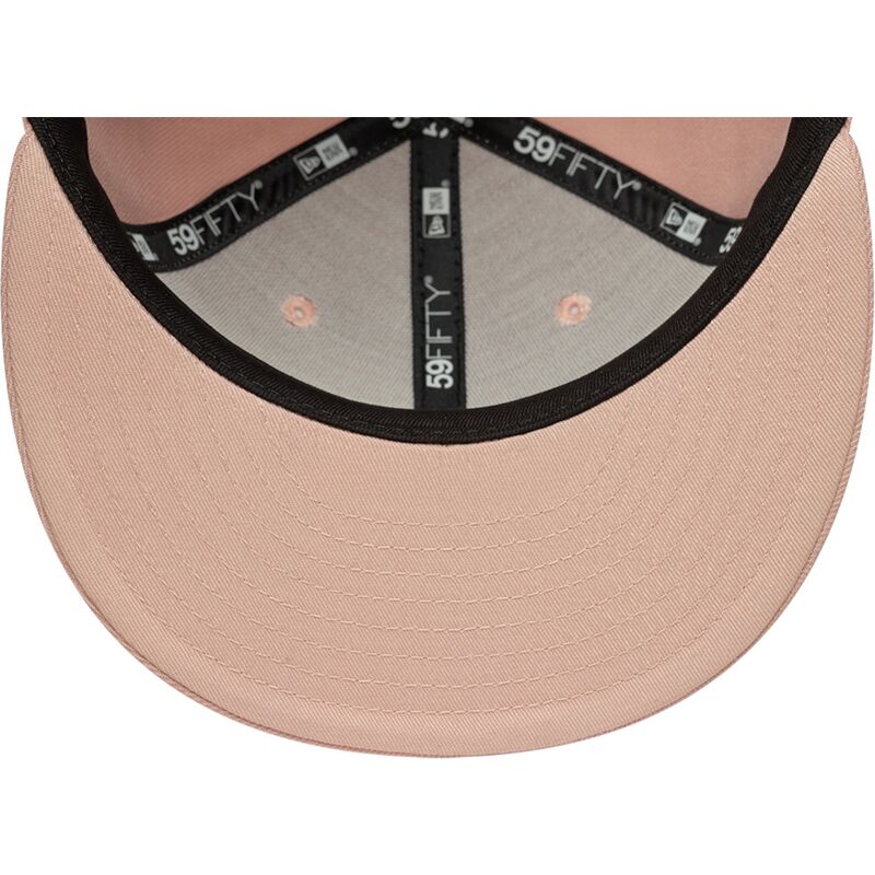 plaska-rozowa-czapka-dopasowana-59fifty-league-essential-new-york-yankees-mlb-new-era