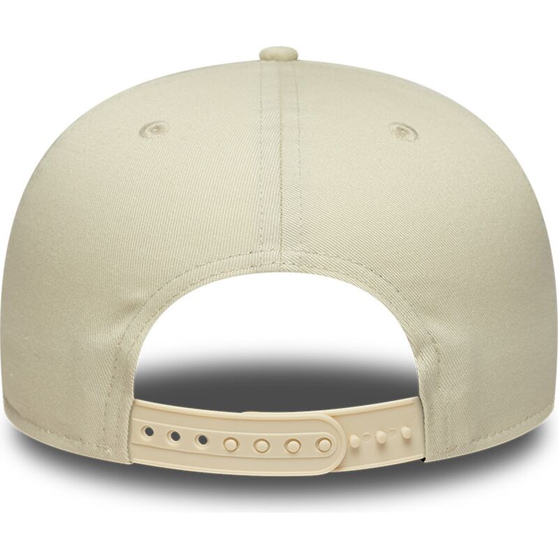 bezowa-plaska-czapka-snapback-z-rozowym-logo-9fifty-original-fit-world-series-patch-los-angeles-dodgers-mlb-new-era