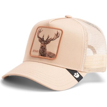 Cap išlenkta beige snapback The Farm de Goorin Bros.