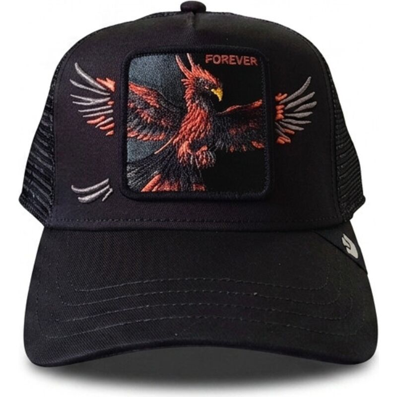 czapka-trucker-czarna-feniks-wings-forever-the-farm-od-goorin-bros