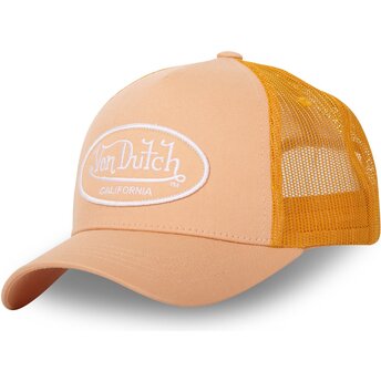 Kepurė išlenkta oranžinė snapback vaikams LOF B6C Von Dutch