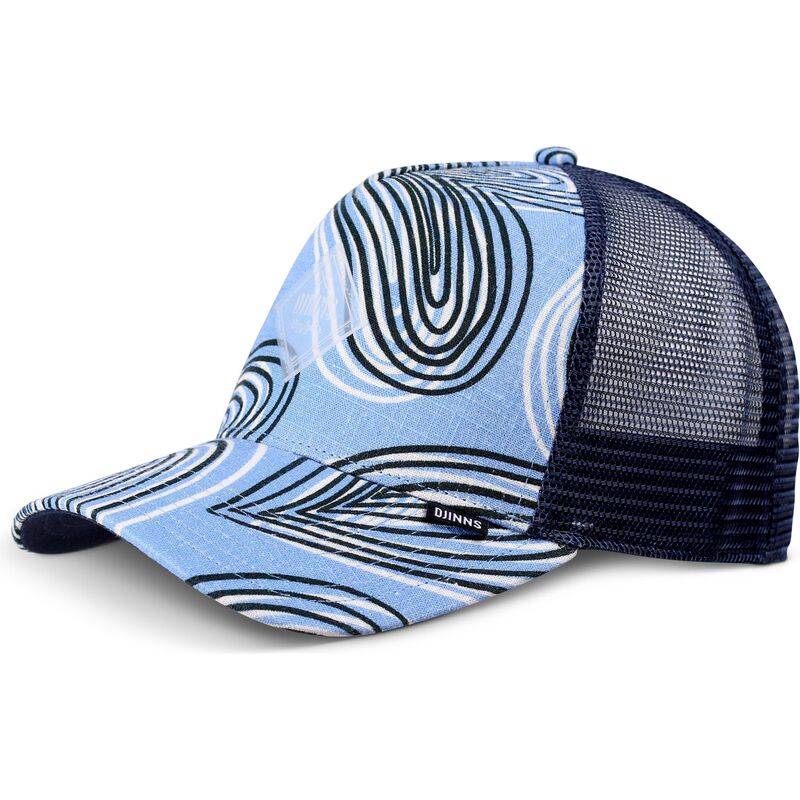 kepure-islenkta-melyna-snapback-hft-doublepaint-djinns