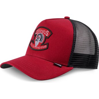 Cap išlenkta red snapback Djinns