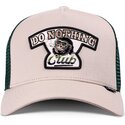 czapka-trucker-khaki-i-zielona-hft-do-nothing-club-gorilla-od-djinns
