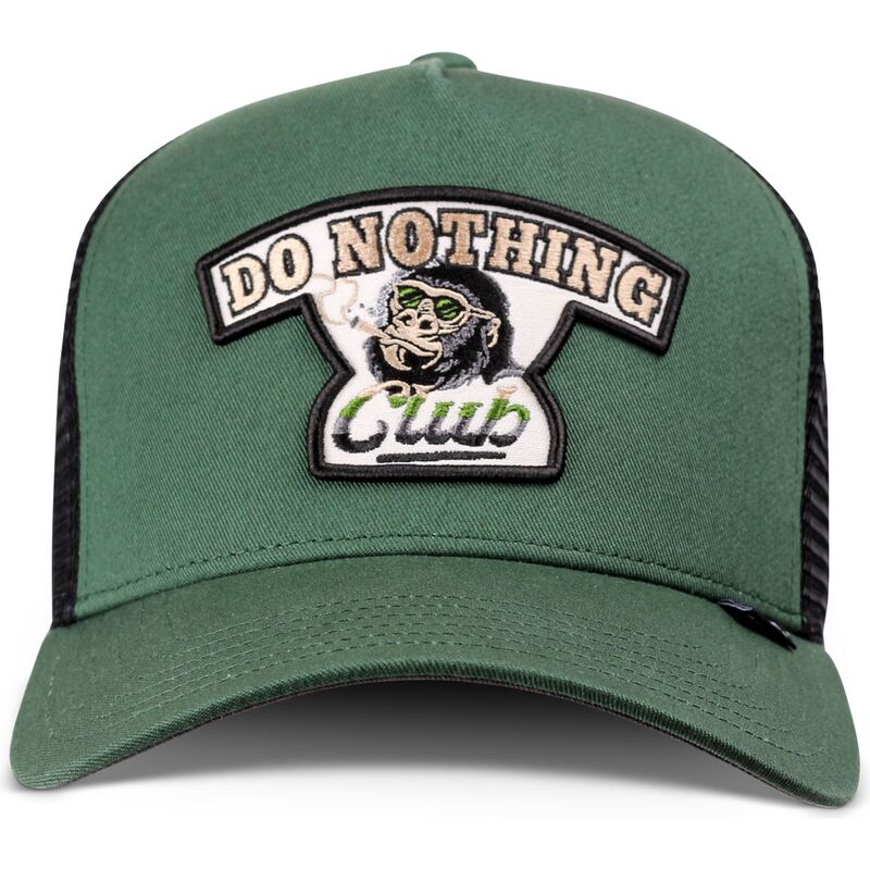 kepure-islenkta-vilkikas-zalia-snapback-hft-do-nothing-club-gorilla-djinns