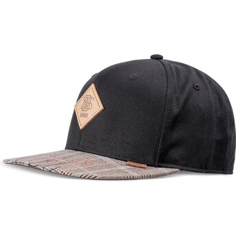 Cap plokščia black snapback Djinns
