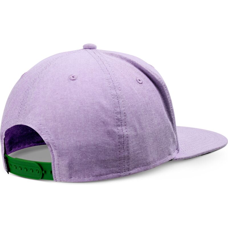 plaska-czapka-fioletowa-snapback-z-zielonym-logo-oxfordcontra-od-djinns