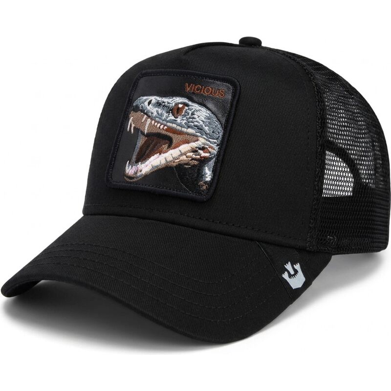 kepure-islenkta-juoda-snapback-the-vicious-snake-core-combo-the-farm-goorin-bros