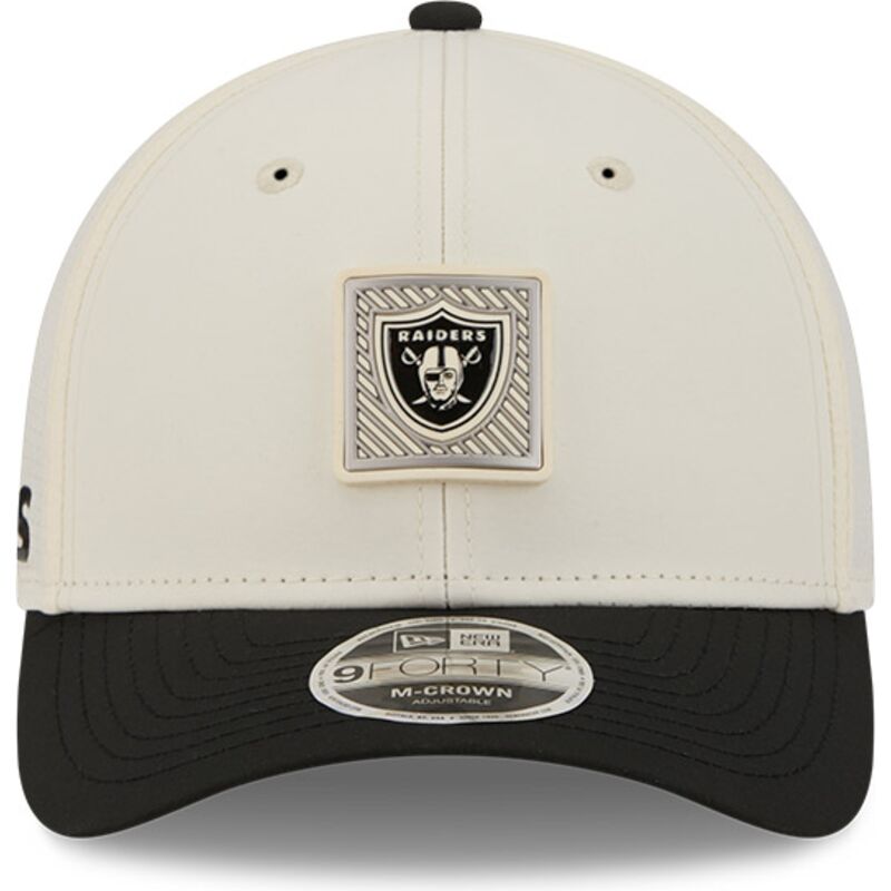 kepure-islenkta-smelio-snapback-9forty-m-crown-training-pack-2026-las-vegas-raiders-nfl-new-era