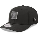 kepure-islenkta-juoda-snapback-9seventy-stretch-snap-training-pack-2026-las-vegas-raiders-nfl-new-era