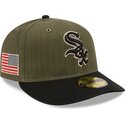 new-era-curved-brim-59fifty-pre-curved-american-herringbone-chicago-white-sox-mlb-green-fitted-cap