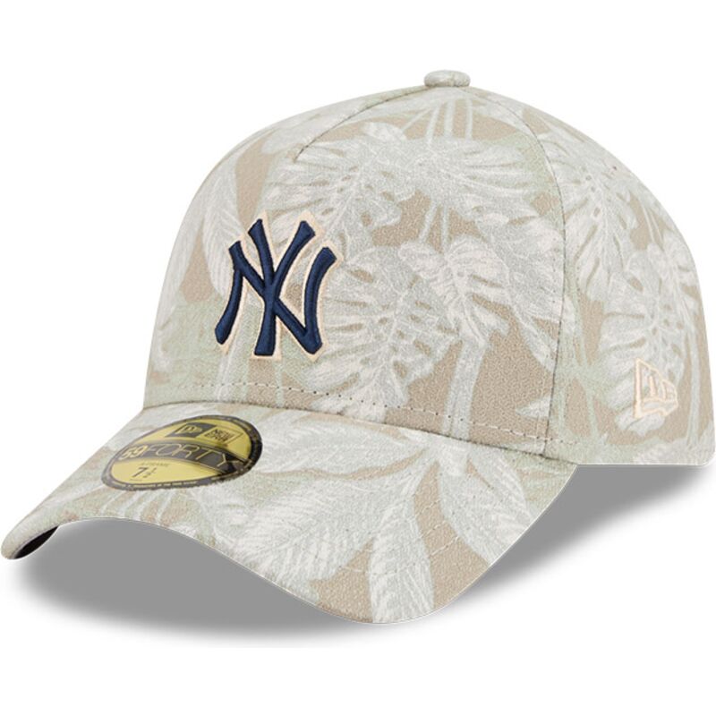cap-islenkta-beige-ajustada-59forty-a-frame-leafy-palm-new-york-yankees-mlb-new-era