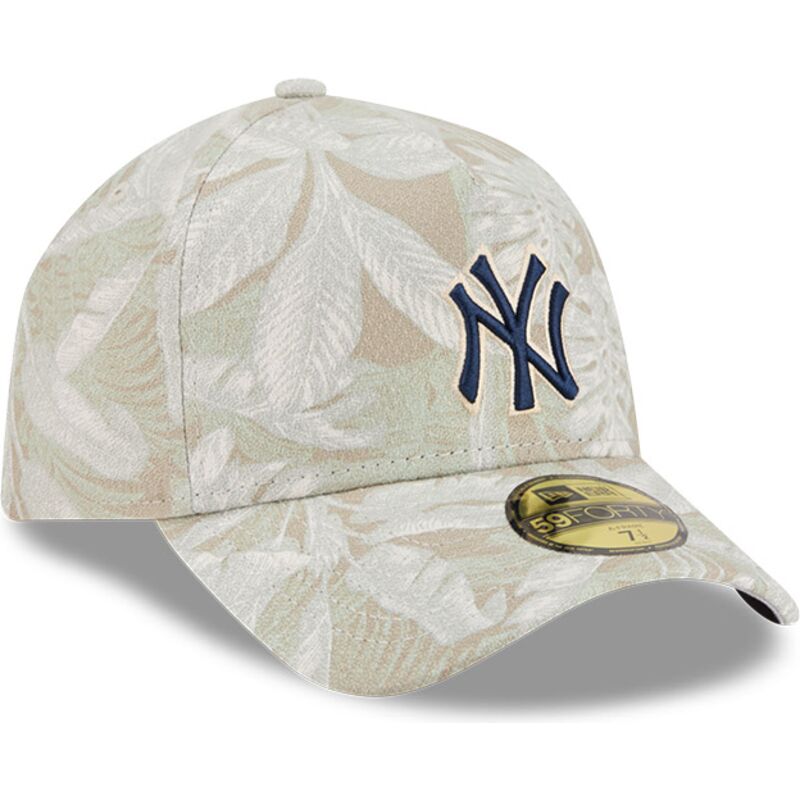 cap-islenkta-beige-ajustada-59forty-a-frame-leafy-palm-new-york-yankees-mlb-new-era