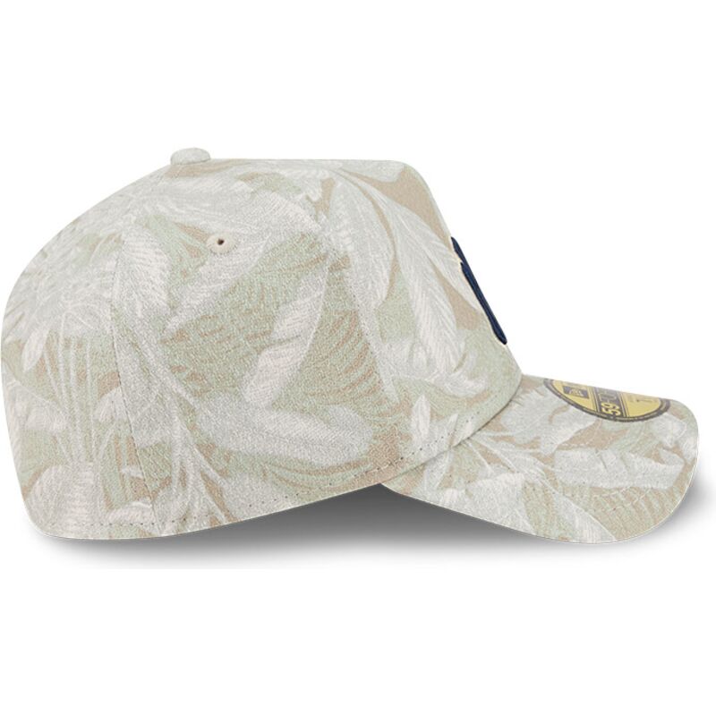 bezowa-zakrzywiona-czapka-dopasowana-59forty-a-frame-leafy-palm-new-york-yankees-mlb-new-era