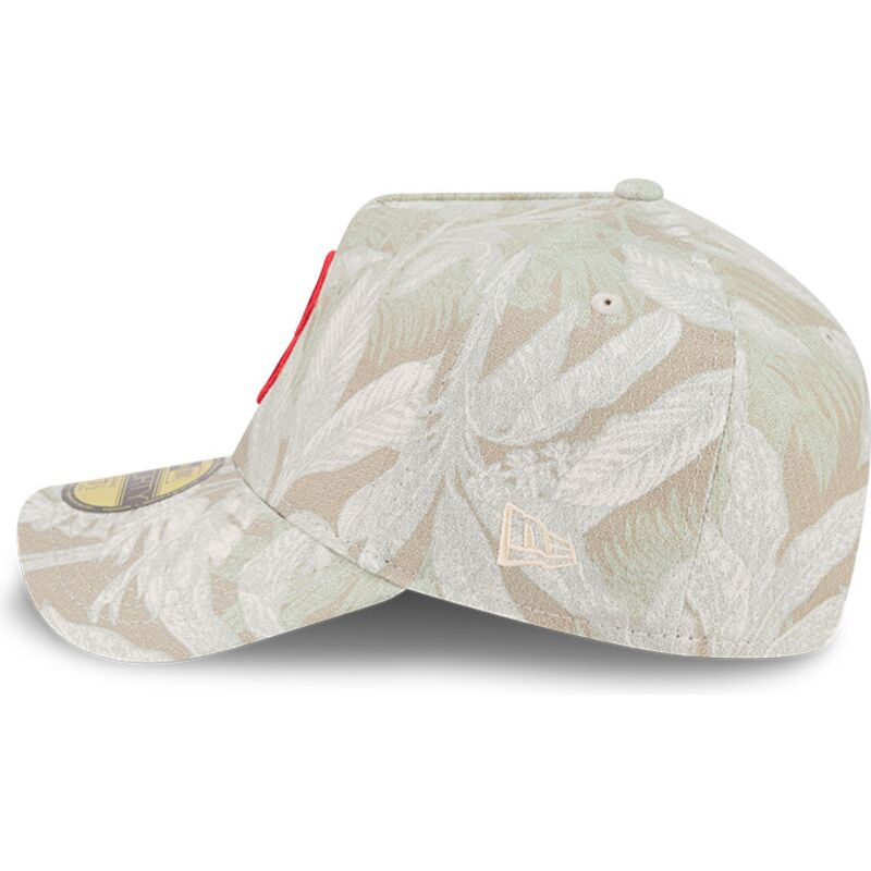 gorra-curva-beige-ajustada-59forty-a-frame-leafy-palm-de-boston-red-sox-mlb-de-new-era gorra-curva-beige-ajustada-59forty-a-frame-leafy-palm-de-boston-red-sox-mlb-de-new-era