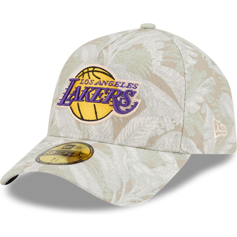 kepure-islenkta-smelio-priglundantis-59forty-a-frame-leafy-palm-los-angeles-lakers-nba-new-era