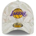 new-era-curved-brim-59forty-a-frame-leafy-palm-los-angeles-lakers-nba-beige-fitted-cap