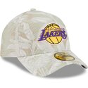 czapka-z-daszkiem-bezowa-dopasowana-59forty-a-frame-leafy-palm-los-angeles-lakers-nba-new-era