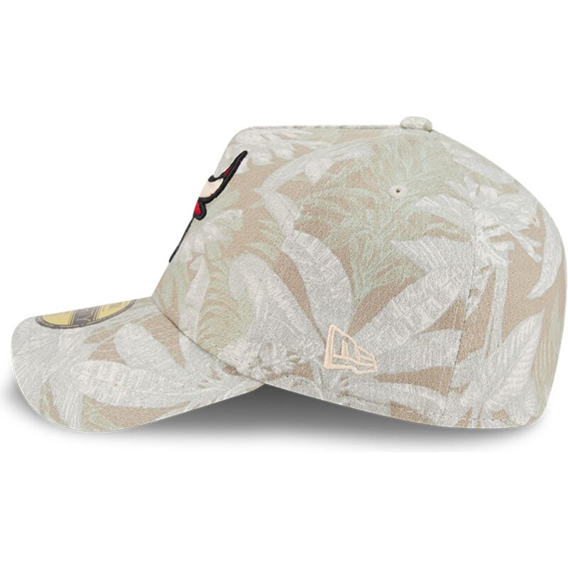 new-era-curved-brim-59forty-a-frame-leafy-palm-chicago-bulls-nba-beige-fitted-cap