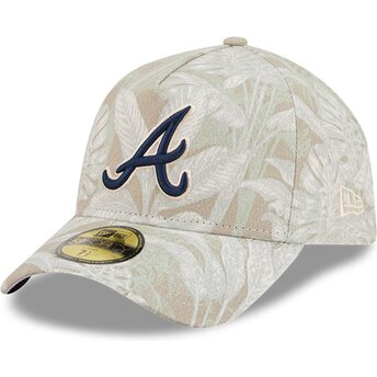 Kepurė išlenkta smėlio priglundantis 59FORTY A Frame Leafy Palm Atlanta Braves MLB New Era