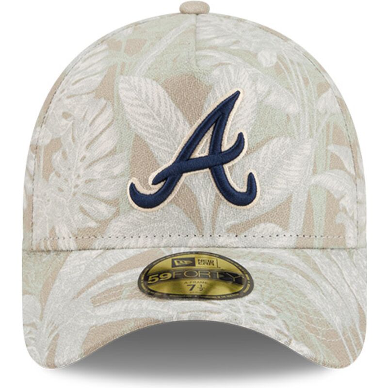 new-era-curved-brim-59forty-a-frame-leafy-palm-atlanta-braves-mlb-beige-fitted-cap
