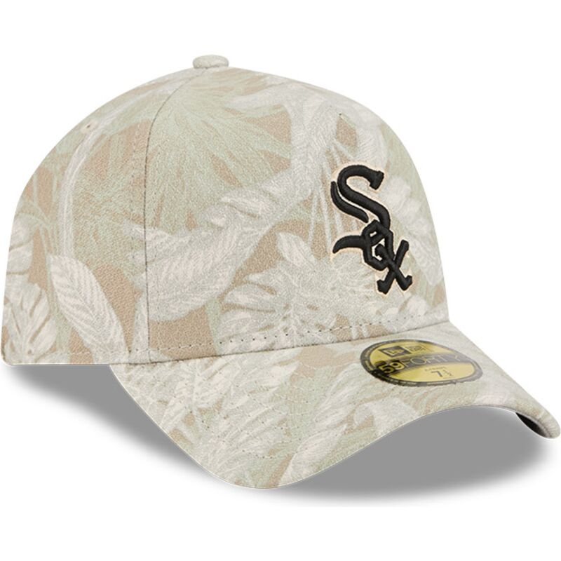 cap-islenkta-beige-ajustada-59forty-a-frame-leafy-palm-chicago-white-sox-mlb-new-era