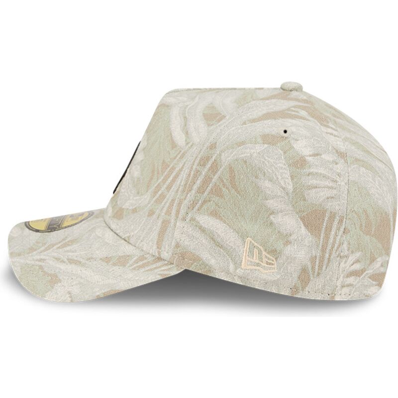 bezowa-zakrzywiona-czapka-dopasowana-59forty-a-frame-leafy-palm-chicago-white-sox-mlb-new-era
