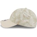 new-era-curved-brim-9twenty-leafy-palm-los-angeles-dodgers-mlb-beige-adjustable-cap