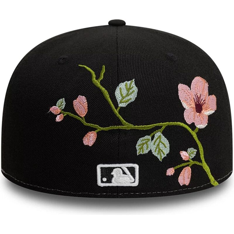 kepure-plokscia-juoda-priglundanti-59fifty-floral-chicago-white-sox-mlb-new-era
