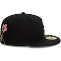 kepure-plokscia-juoda-priglundanti-59fifty-floral-chicago-white-sox-mlb-new-era